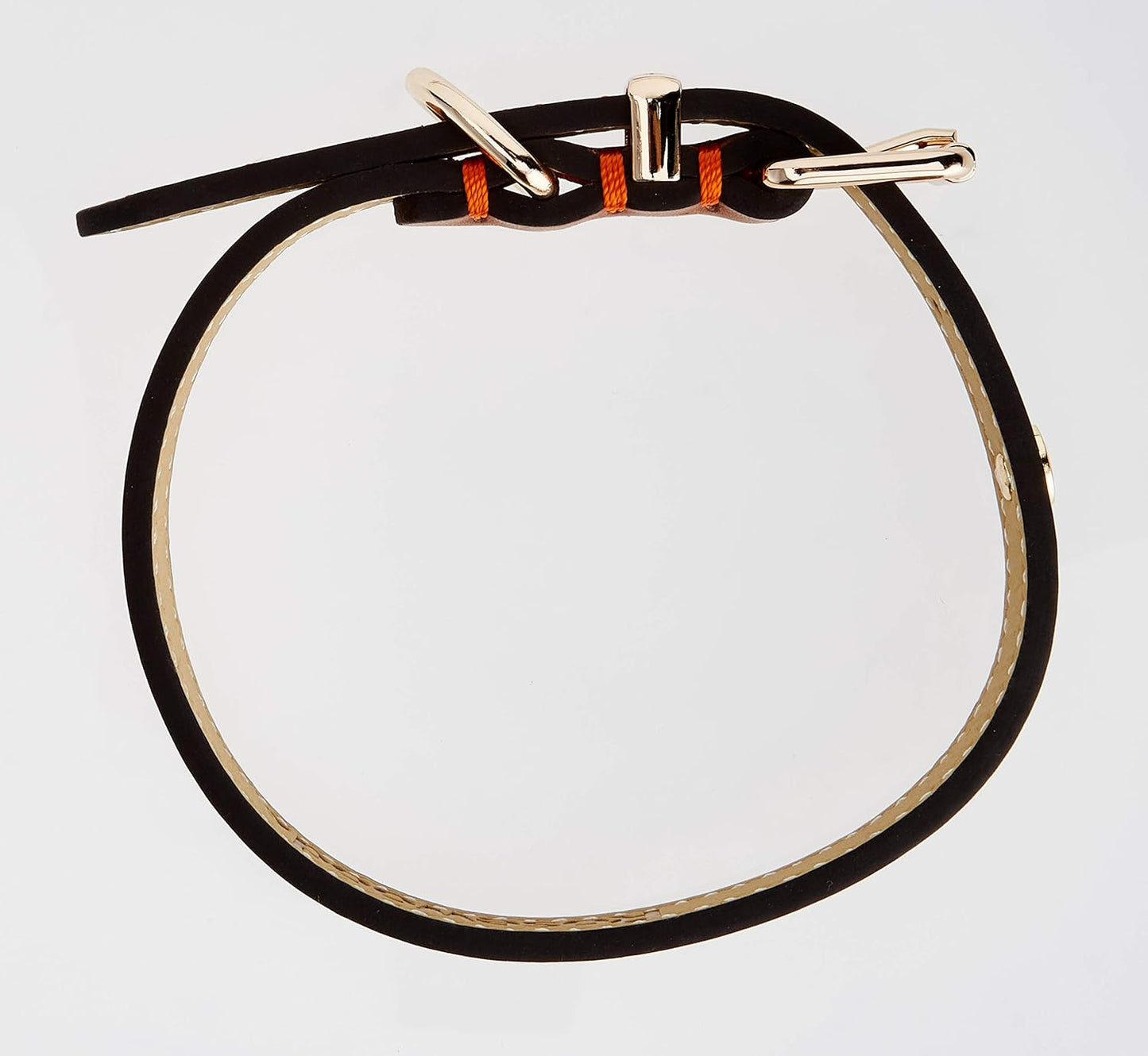 Rosewood Luxury Leather Dog Collar