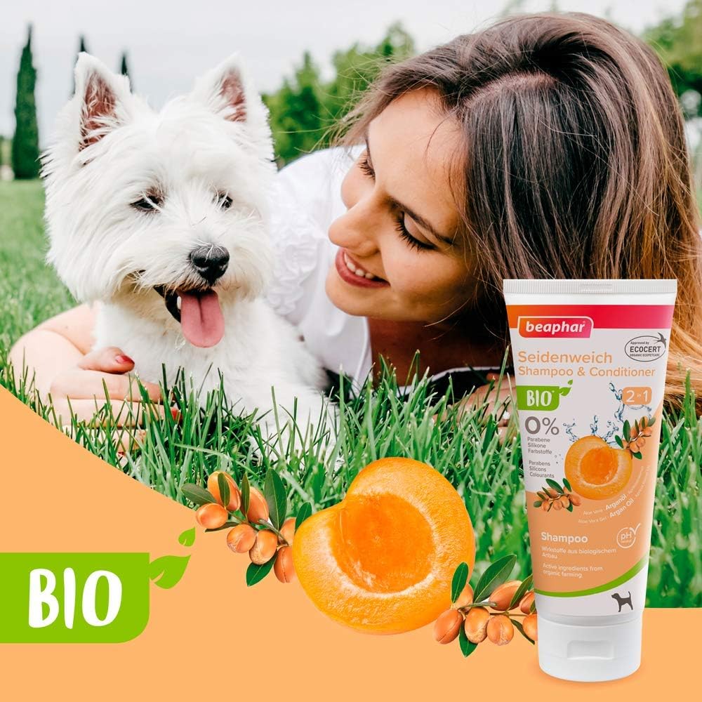 Beaphar BIO Cosmetic Shampoo 2-in-1 for Dogs - 200ml