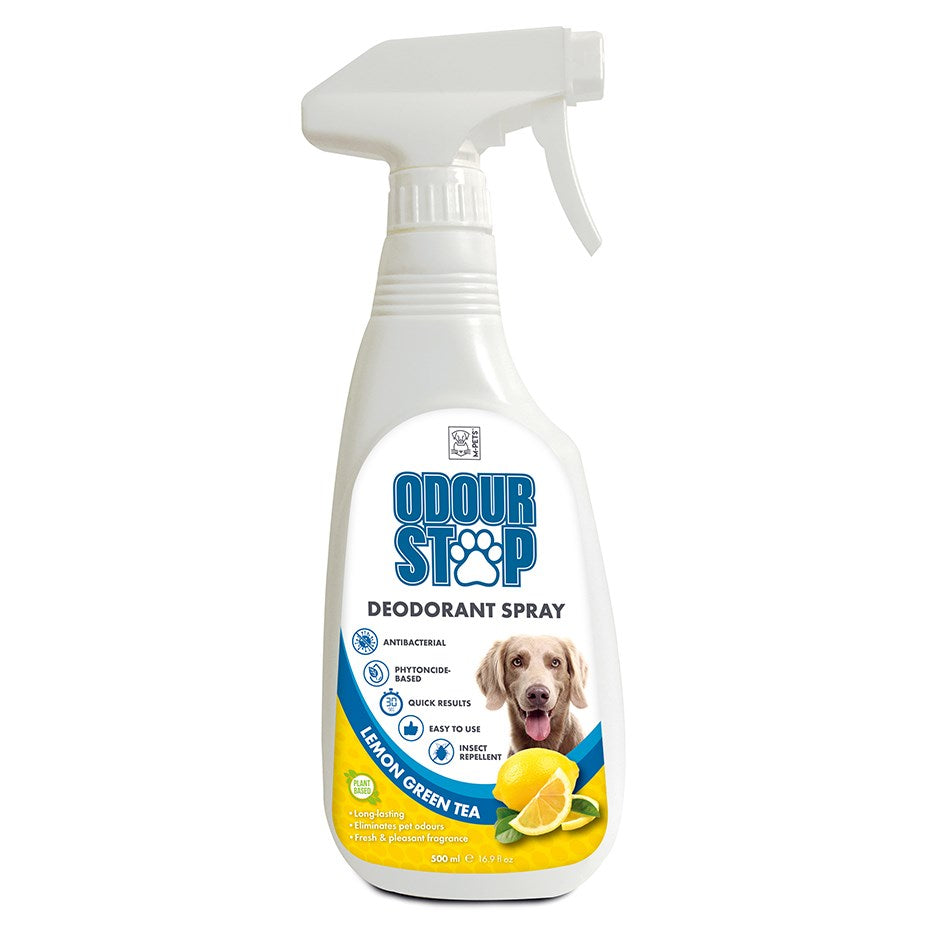 ODOUR STOP Deodorant Spray - Lemon Green Tea 500ml