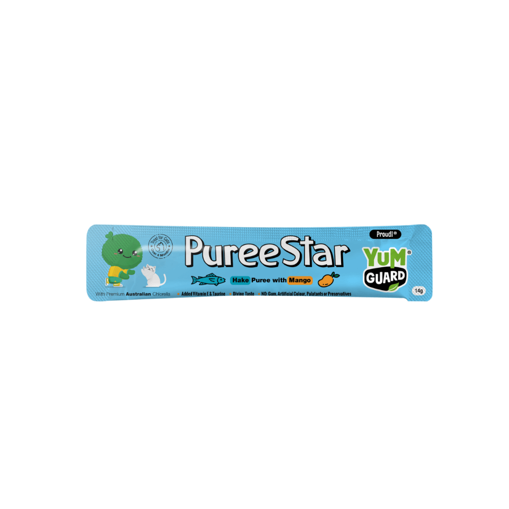 Puree Star Hake And Mango Cat Treat