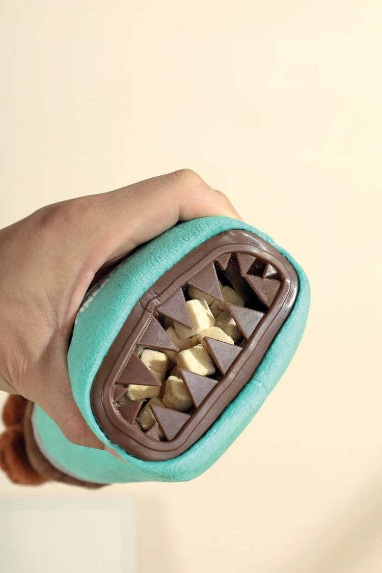 Snack Attack food dispenser dog toy Angel