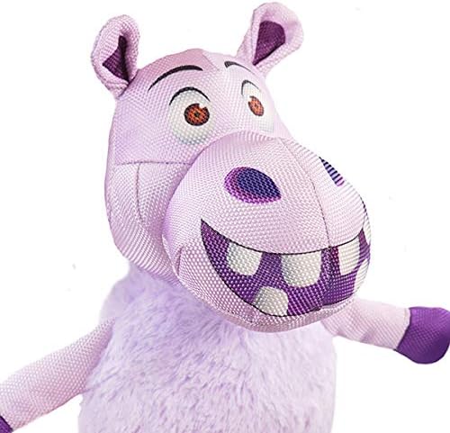 Safari Tough Hippo Dog Toy