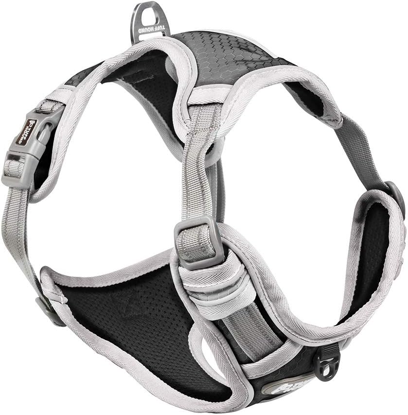 Tuff Hound Black-Grey Harness