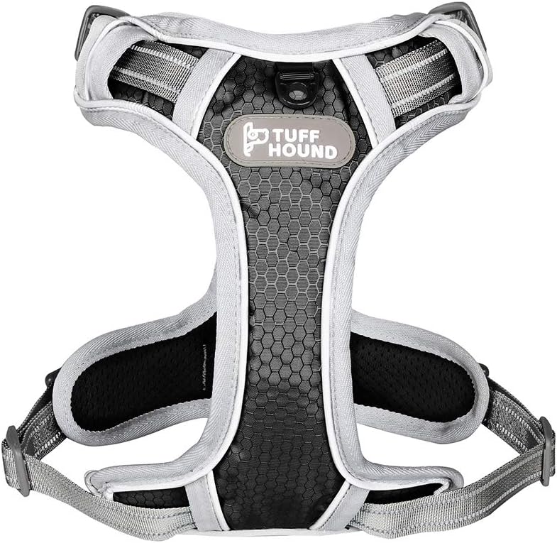 Tuff Hound Black-Grey Harness