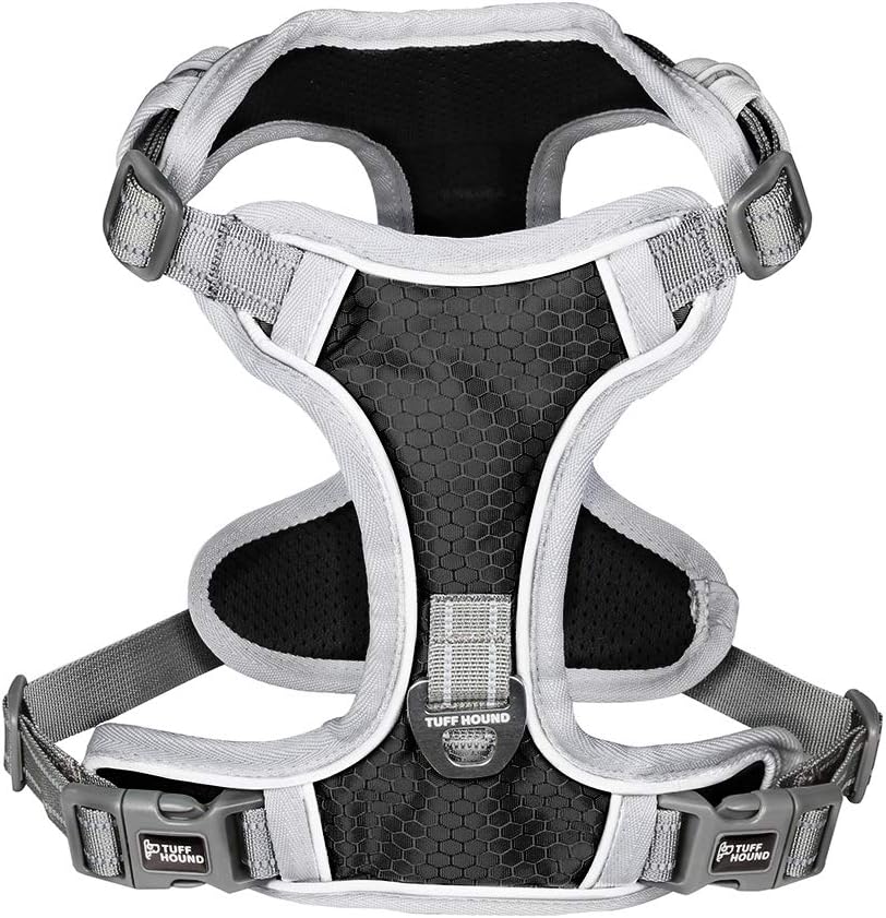 Tuff Hound Black-Grey Harness