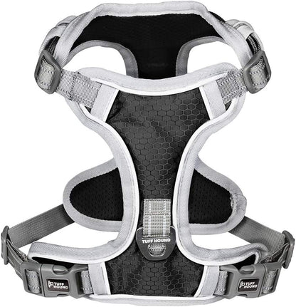 Tuff Hound Black-Grey Harness