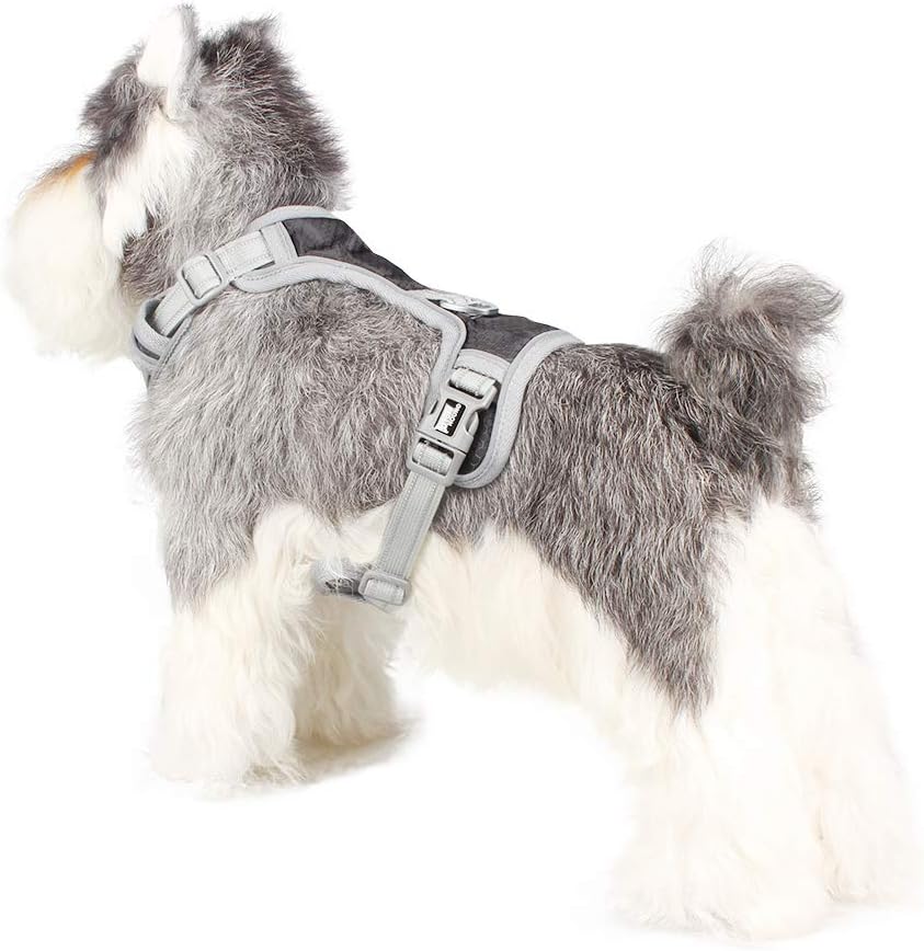 Tuff Hound Black-Grey Harness