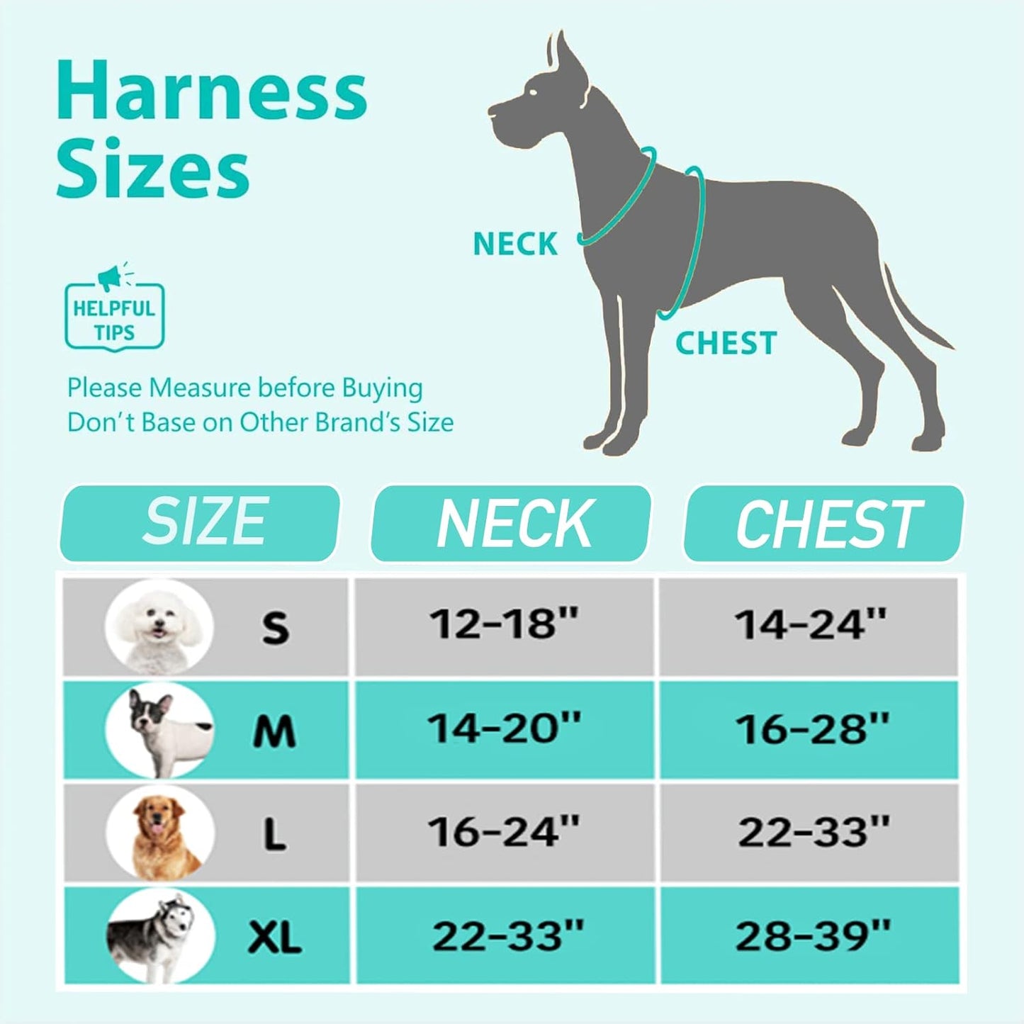 Tuff Hound Black-Grey Harness