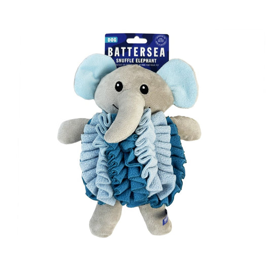 Battersea Rosewood Snuffle Elephant Plush Dog Toy