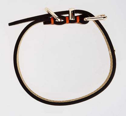 Rosewood Luxury Leather Dog Collar