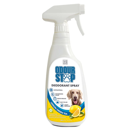 ODOUR STOP Deodorant Spray - Lemon Green Tea 500ml