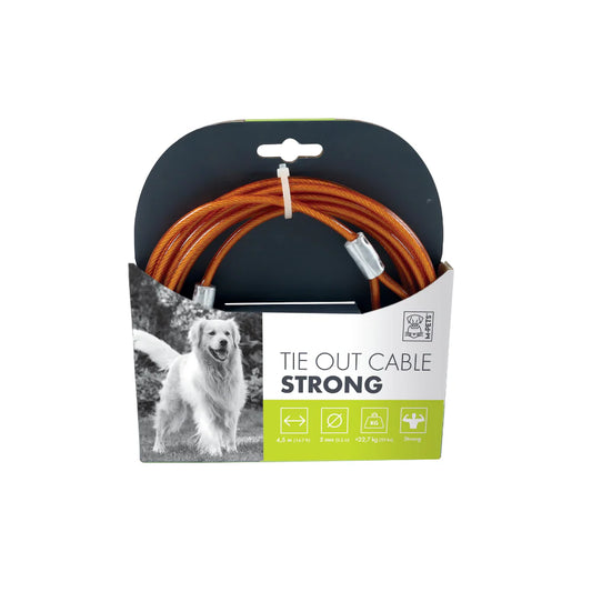 Pet Dog Tie Out Cable Strong 1700LB 4.5M