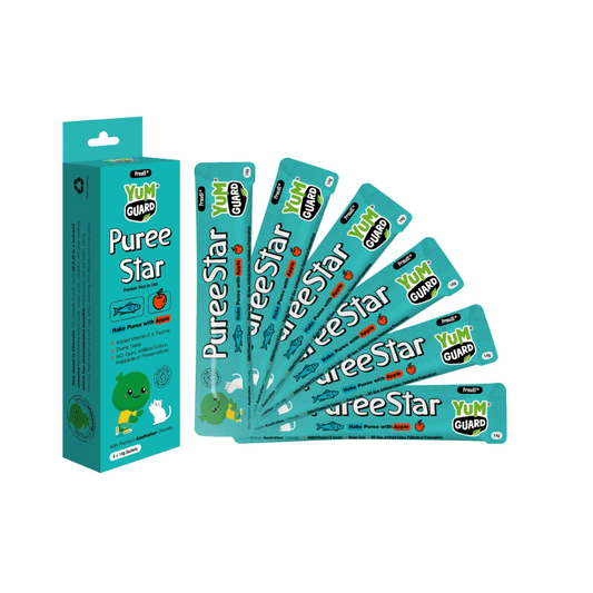 Puree Star Hake And Apple Cat Treat