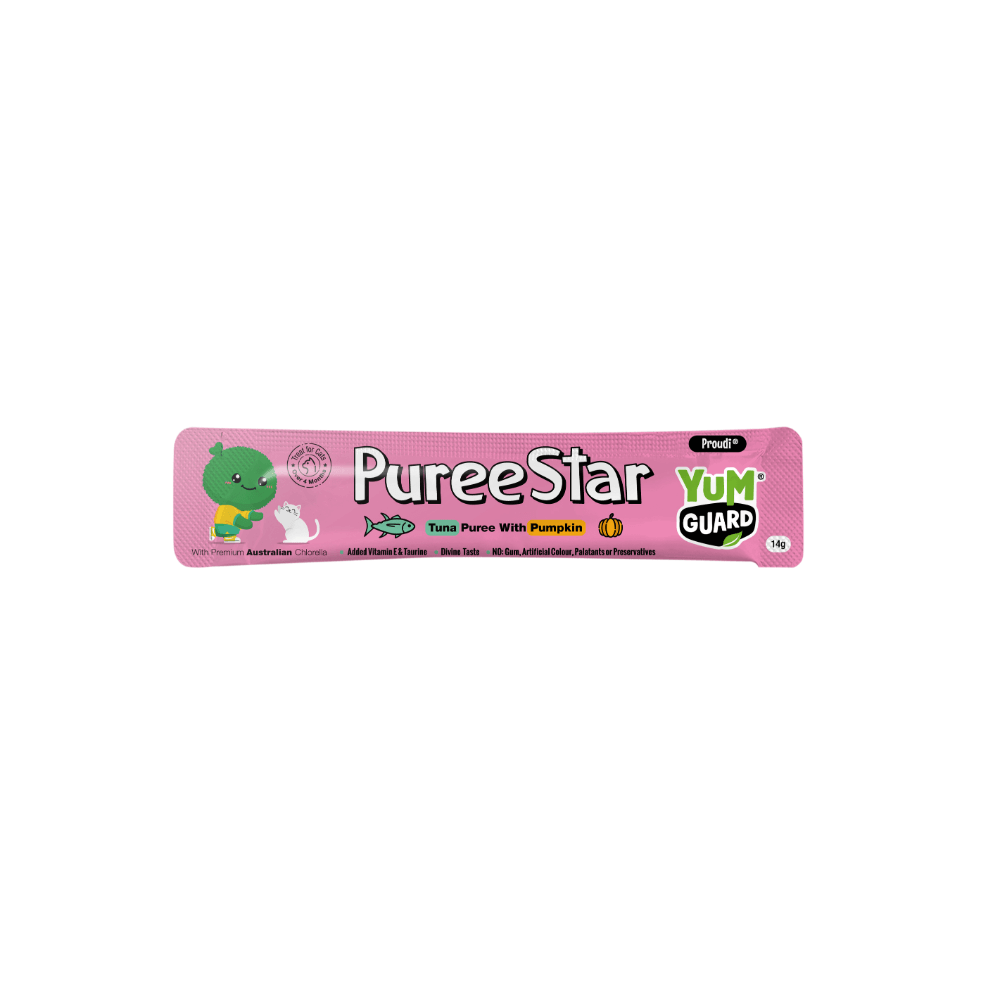 Puree Star Tuna And Pumpkin Cat Treat